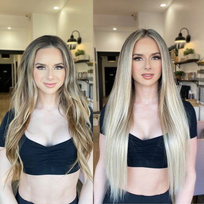 Weft Hair Extension Installation